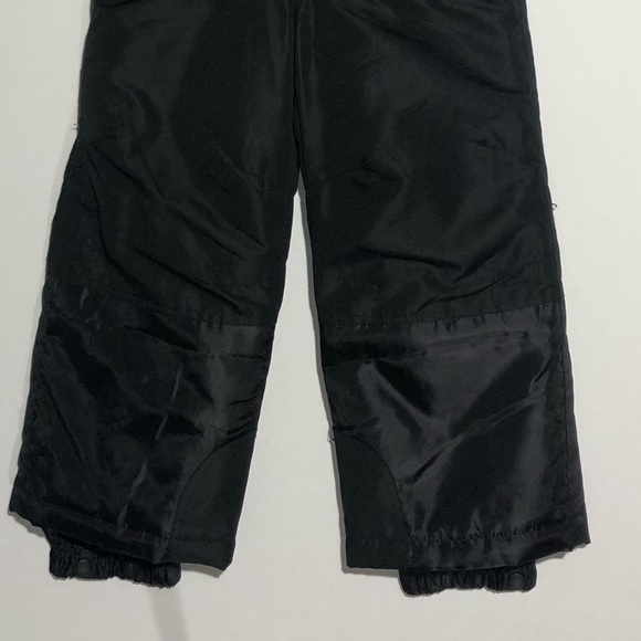 Minus Zero Kids Black Bib Overalls Snow Pants Size 5-6 - Picture 4 of 16